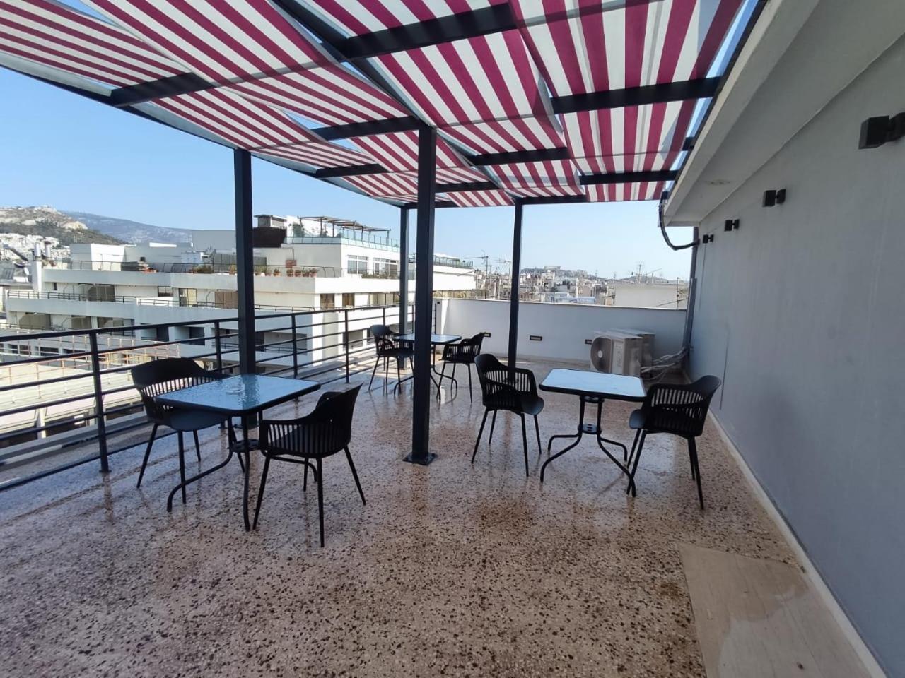 Voda Luxury Residence #102 - Acropolis View Rooftop Athen Eksteriør billede
